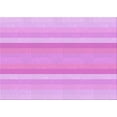 thumbnail image 1 of Ahgly Company Indoor Rectangle Patterned Bright Neon Pink Purple Area Rugs, 2' x 5', 1 of 6