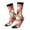 2 Black-1, variant on Gnomes Books Tea Cups Print Adult Socks for Men & Women,Calf Socks, Ankle Socks,Boots Socks,Breathable Casual Sock,Unisex Crew Socks