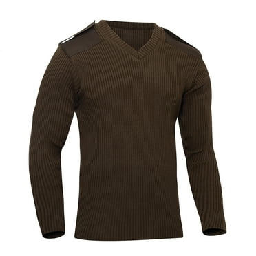Black Mock Turtleneck with Security Embroidered on the Collar - Walmart.com