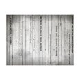 thumbnail image 2 of Tiptophomedecor Background & Patterns Wallpaper Wall Mural - Quotes on Grey Wood, 2 of 7