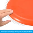 thumbnail image 4 of Unique Bargains Flying Disc 9 Inch 65 Gram Sport Training Disk, Orange, 2 Pack, 4 of 6