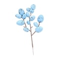 thumbnail image 2 of Decoraciones de Pascua, ramas artificiales de Pascua decoradas con huevos, flores de primavera, ramas de huevos de Pascua adecuadas para arreglos florales, decoración de guirnaldas centrales, ramas de, 2 of 6
