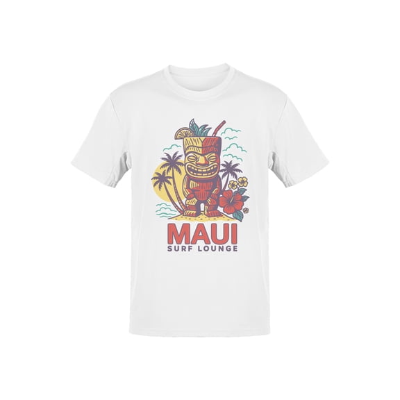 Maui Surf Lounge Tiki Paradise Men's T-shirt
