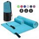 thumbnail image 2 of Microfiber Travel Towel for Travel in Different Sizes Quick Drying Sweat Absorbent Widely Used Bath Towel for Gym Sport Outdoor Light Blue, 2 of 5