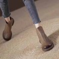 thumbnail image 5 of Women's Ankle Boots Stylish Soft Leather Back Zipper Comfortable Short Boots Ideal for Autumn and Winter, 5 of 9