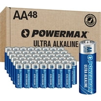 Powermax 48-Count Double AA Ultra Alkaline Batteries