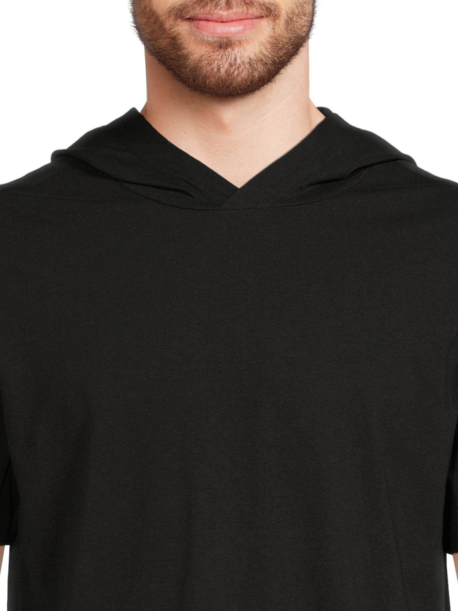 Athletic Works Men's and Big Men's Active Hoodie with Short Sleeves, up to Size 5XL