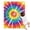Colorful Rainbow Tie, variant on Colorful Rainbow Tie Dye Spiral Pattern Blanket,Comfortable Soft Flannel Throw Blanket,All Season,Warm Lightweight Blankets for Sofa Bed Couch Living Room Chair,30"x40"