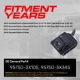 thumbnail image 4 of Master Tailgaters Replacement Hyundai Elantra (2012-2013), Elantra Coupe (2013-2014) Backup Camera OE Part # 95750-3X105, 95750-3X345, 4 of 7