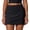 Black, variant on Shorts For Women Summer Solid Color Elastic High Waist Sports Casual Tennis Fitness Yoga Shorts Workwear,Orange,S