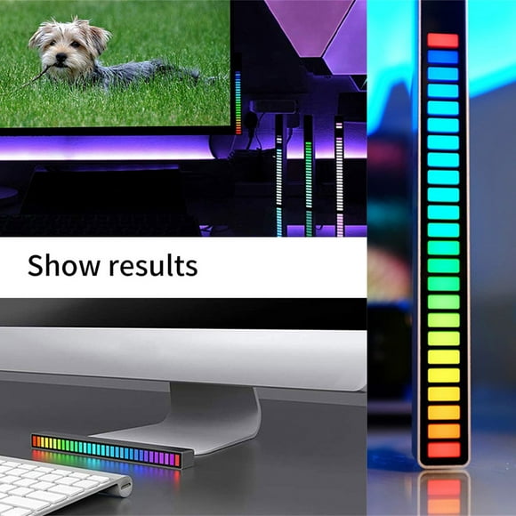 Altavoz RGB Sonido Captación Luz Ambiental Luz LED Música Luz Captación Ambiente