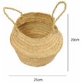 thumbnail image 2 of Cesta de Mimbre Cubremaceta – Canasta Multiusos Decorativa para Plantas y Almacenaje - Pequeña, 2 of 5