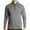 Gray, variant on JIUKE Workout Tops for Men Long Sleeve Quick Drying Athletic Shirts Running Pullover 1/4 Zipper Solid Color T-Shirts
