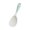 White, variant on Non-Stick Pan Cooking Spoon, Kitchen Shovel Utensil, Food Grade Ceramic, Heat Resistant, Scratch-Free, Modern Minimalist, Home Cooks, Daily Meal Prep, Versatile Kitchen Tool, Spatula, Sopatenor