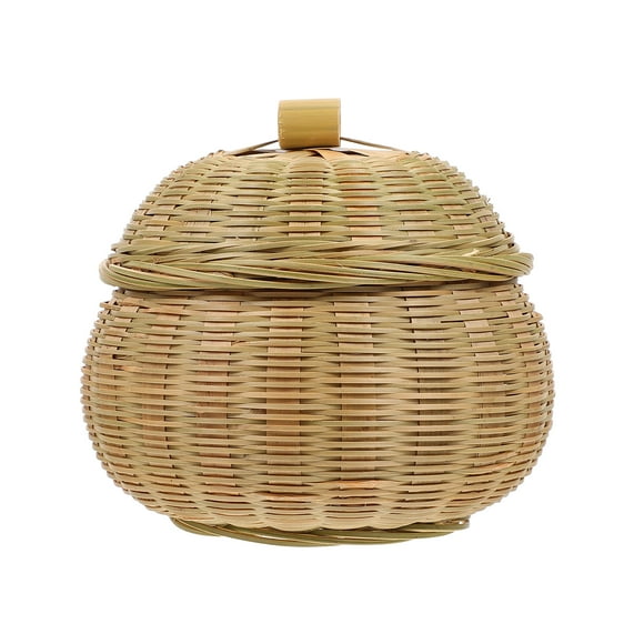 Round Wicker Baskets Lids