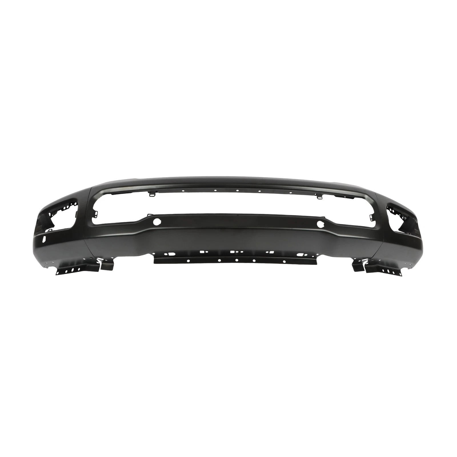 Black Steel Front Bumper For 2023-2025 Ford F250 F350 Super Duty W/Senser Holes