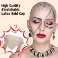 thumbnail image 4 of Kit de maquillaje Bald Cap para Halloween BOBISUKA para hombre y mujer, 4 of 7