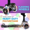 thumbnail image 4 of Hurtle 3 Wheeled Scooter for Kids Stand & Cruise Toddlers Toy W/ Adjustable Height (Real tree), 4 of 8