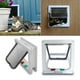 thumbnail image 5 of Cierre magnético para gatos, puerta para perros grandes, puerta para gatos, puerta para mascotas, instalación fácil con marco telescópico Xemadio LL-0767, 5 of 7