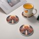 thumbnail image 2 of Posavasos de tierra de diatomeas absorbente de Sword Art Online, el aislamiento antideslizante de tierra de diatomeas sin olor protege la superficie de la mesa contra daños Talla única, 2 of 7