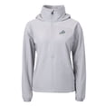 thumbnail image 2 of Women's Cutter & Buck  Gray Florida Gulf Coast Eagles Charter Eco Recycled Half-Zip Anorak Jacket, 2 of 3