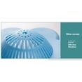 thumbnail image 5 of 3pcs blue Bathtub and Shower Drain Protectors with Suction Cups Easiest Hair Catchers Soft Silicone（13cm）, 5 of 5
