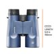 thumbnail image 5 of Binoculares Bushnell H2O 10x42 mm impermeables y a prueba de niebla, 5 of 5