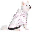 thumbnail image 2 of Fotbe Breast Cancer Awareness (4) Sudadera con Estampado para Perros Pequeños – Suéter con Capucha para Mascotas, Tela Suave de Forro Polar con Bolsillo-X-Large, 2 of 7