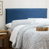 Gap Home Upholstered Pillow Headboard, Full, Denim