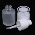 thumbnail image 4 of Paquete de 3 Botels de de 20 Ml con Bomba - para Espuma de Jabón de Manos Recargable, Champú, Almacenamiento de - 02 Gorra bnca Yinane Botella vacía con bomba, 4 of 5