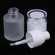 thumbnail image 4 of Paquete de 3 botellas con bomba sin aire de 20 ml, contenedor de viaje para loción y champú líquido. Gorra blanca, 4 of 6