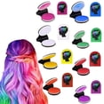 thumbnail image 1 of Dvkptbk Dyed powders Hair Powder Color Disposable Powder Colorful Braid Universal 3g, 1 of 9