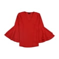 thumbnail image 1 of Blusa tipo túnica Alfani Mujer Rojo 6, 1 of 1
