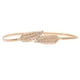 thumbnail image 1 of Qarigey Cinturón de cintura de moda Correas ajustables estrechas Estilo simple Hojas de metal Envoltura exquisita Cinturones de día de San Valentín Cinturones TYPE1 Qarigey AP008763-03, 1 of 6