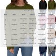 thumbnail image 3 of BUIGTTKLOP Crewneck Sweatshirts for Women Fall Fashion Pullovers Fleece Long Sleeve Sweatshirts Tops, 3 of 8