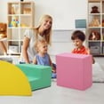 thumbnail image 3 of Climb Foam Blocks for Toddler, 4 Pcs Soft Baby Climb and Crawl Foam Toys,Baby Jungle Gym Indoor Lightweight Playset(Style A), 3 of 7