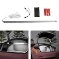 thumbnail image 4 of Barra de , accesorios decorativos para Interior de coche, fácil de instalar, barra de luz duradera para maletero de coche para Tesla 2019-2022 Modelo 3 Blanco shamjiam Luz del maletero del coche, 4 of 7