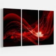 thumbnail image 1 of Designart Dark Red Vector Canvas Wall Art, 1 of 4