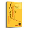 thumbnail image 2 of Epic Art 'FRA Airport Layout' by O8 Left, Acrylic Glass Wall Art, 24"x36", 2 of 8