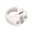 thumbnail image 2 of Remote Control Page Turner, Wireless Practical Smart Ring Controller Lightweight High Sensitivity Rechargeable  For Electronic Book For Tik Tok White, 2 of 8