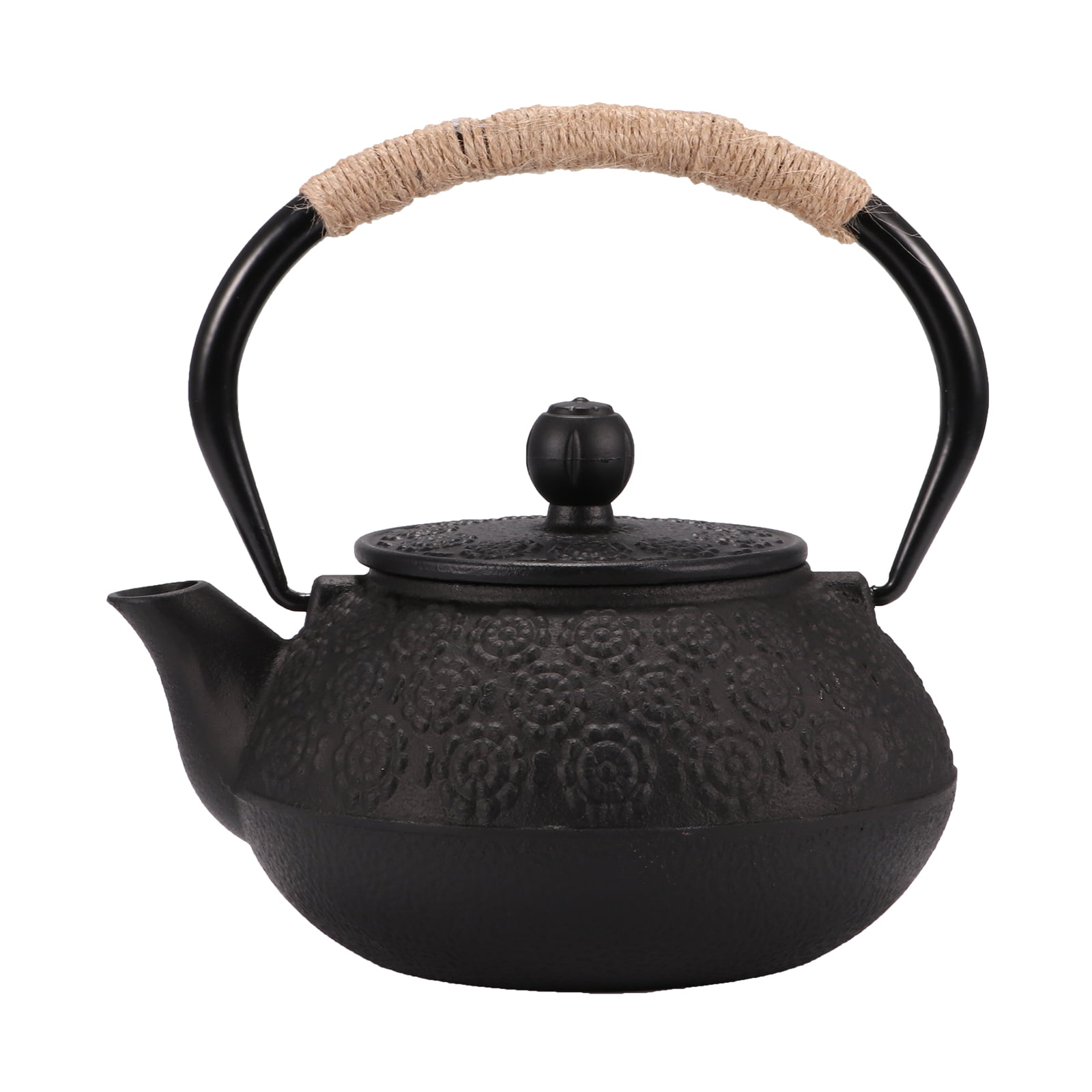 Mt.Fuji Landscape Japanese cast iron teapot w net 0.3 Liter Nanbu Tetsubin 