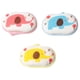 thumbnail image 1 of 3pcs Esponja de baño Esponjas de frotar Diseño de patrón de elefante de dibujos animados Cojín suave para niños Niños (azul, amarillo, rosa), 1 of 5
