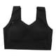 thumbnail image 1 of 3pcs Women Soft Breathable Sports Bra Bralette Elegant Thin Seamless Workout Wiress Bra for Running Fitness Mixed Color XL, 1 of 22