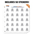 thumbnail image 3 of Real Madrid FC Legends Initials Planner Calendar Scrapbooking Crafting Stickers, 3 of 6
