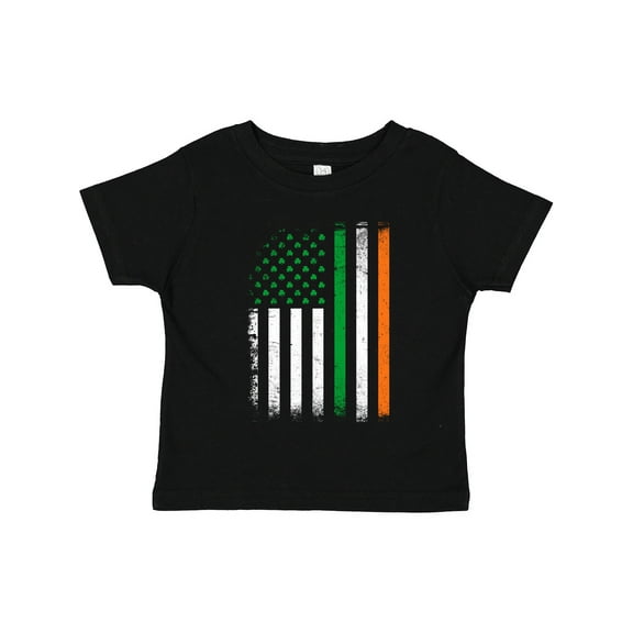 Inktastic Irish American Flag Boys or Girls Toddler T-Shirt