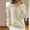 Beige, variant on Women Crewneck Lpng Sleeve Knit Pullover Sweater Top Womens Sweaters Lightweight Sweater Polyester Mens Quarter Zip Sweater Dress Lightweight Sweaters for Men over Sweat Shirts for Men Oversized