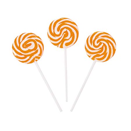 24 Bright Orange Pops