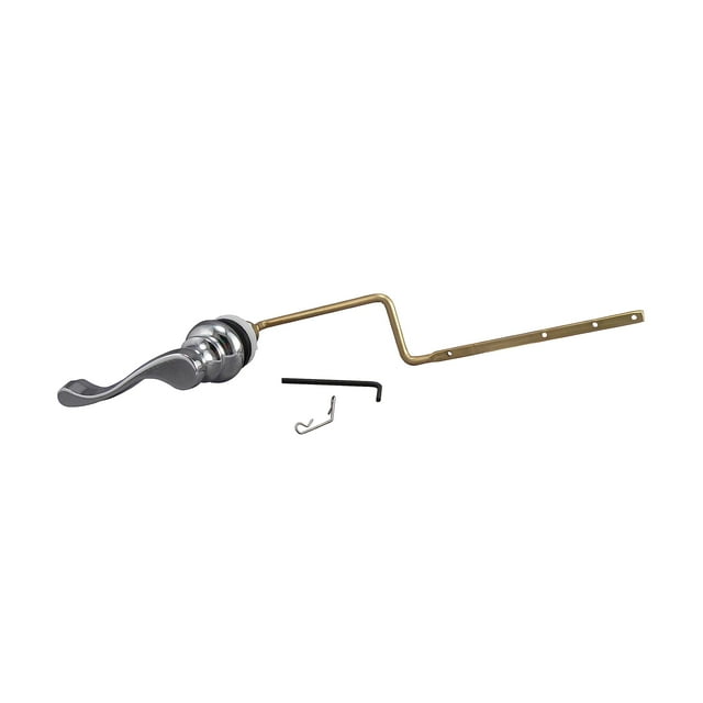 Palanca de descarga de inodoro Plumb Pak PP836-74CPL, ajuste universal, cromada