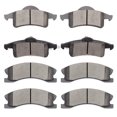 thumbnail image 3 of Brake Pads, ECCPP 8pcs Ceramic Disc Brake Kits fit for 1999-2004 for Jeep Grand for Cherokee, 3 of 5