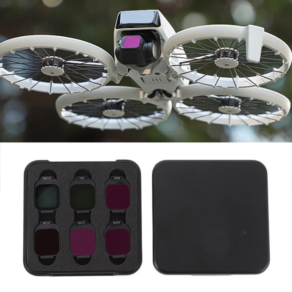 Filtre MCUV CPL ND8 ND16 ND32 ND64, Ensemble de Filtres d'Objectif de Drone Professionnel Multi-Couches pour Drone à Clapet